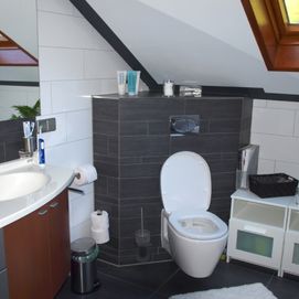 Tegelwerk toilet badkamer